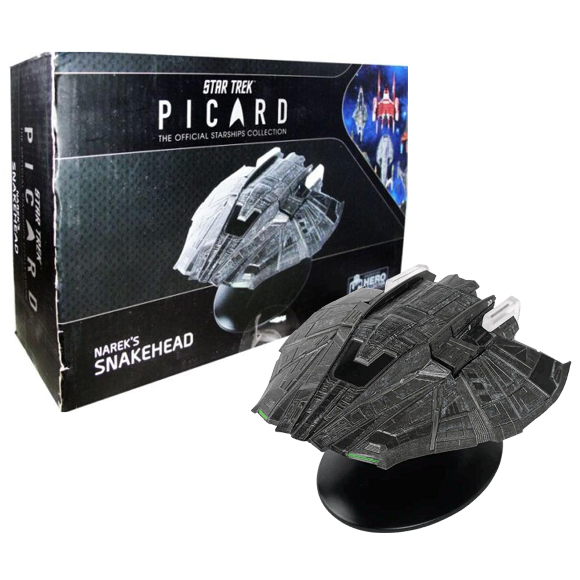 Star Trek Picard: Narek's Snakehead Eaglemoss Model