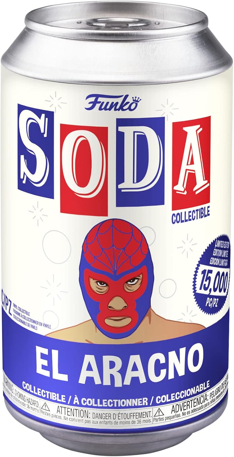 Funko Vinyl Soda: Marvel Luchadores - El Aracno (Spider-Man)