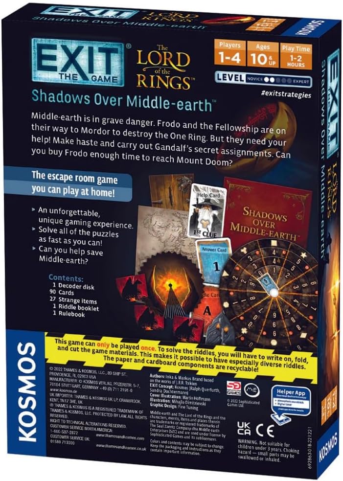 EXIT: Lord of the Rings - Shadows over Middle-Earth