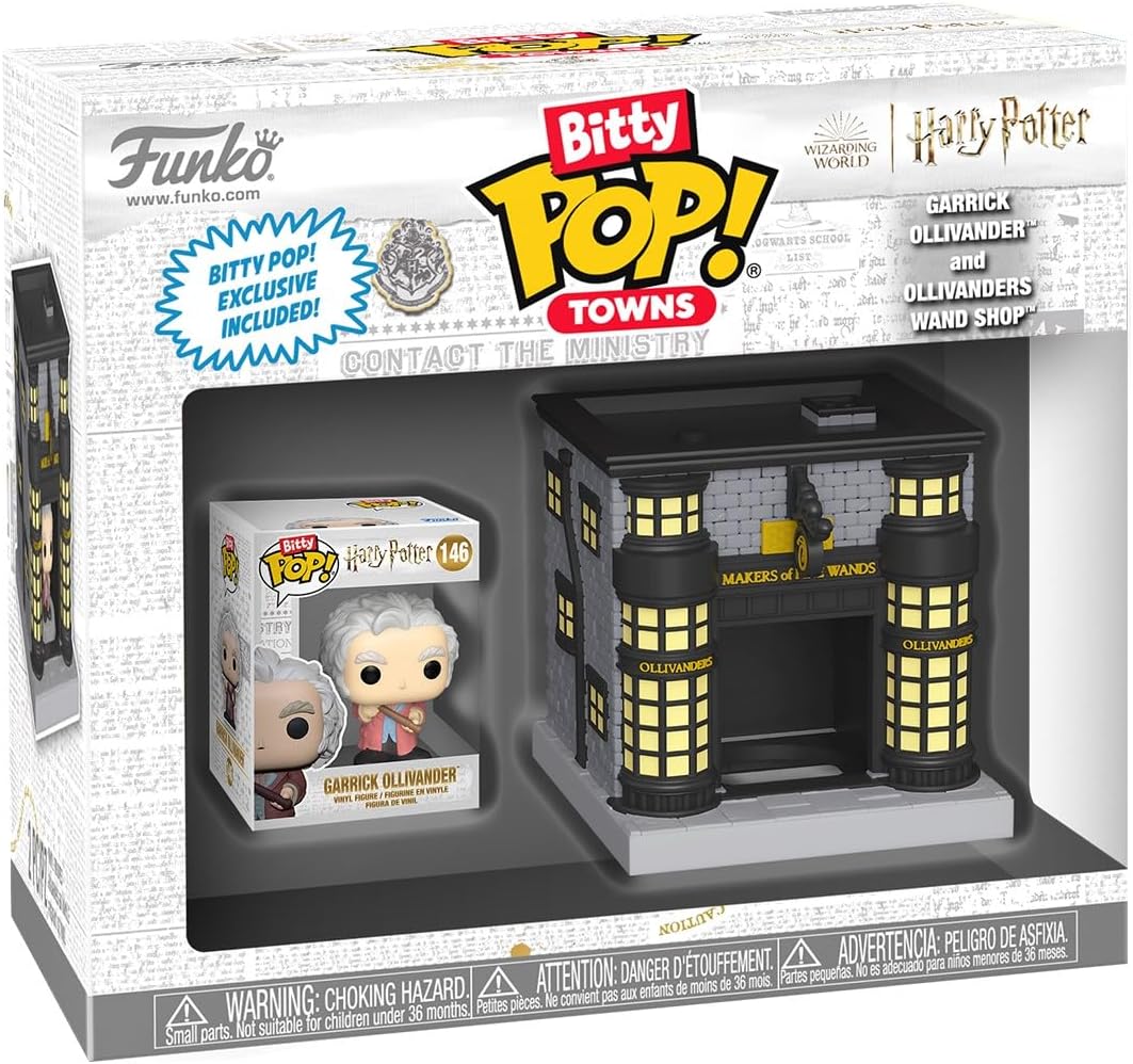 Harry Potter: Garrick Ollivander and Wand Shop Funko Bitty POP! Towns