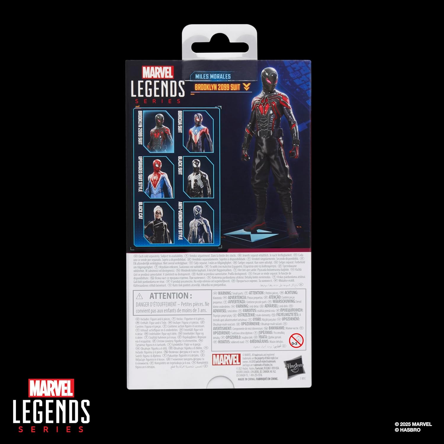 Marvel Legends Series: Gamervere Spider-Man 2 Miles Morales Brooklyn 2099 Suit