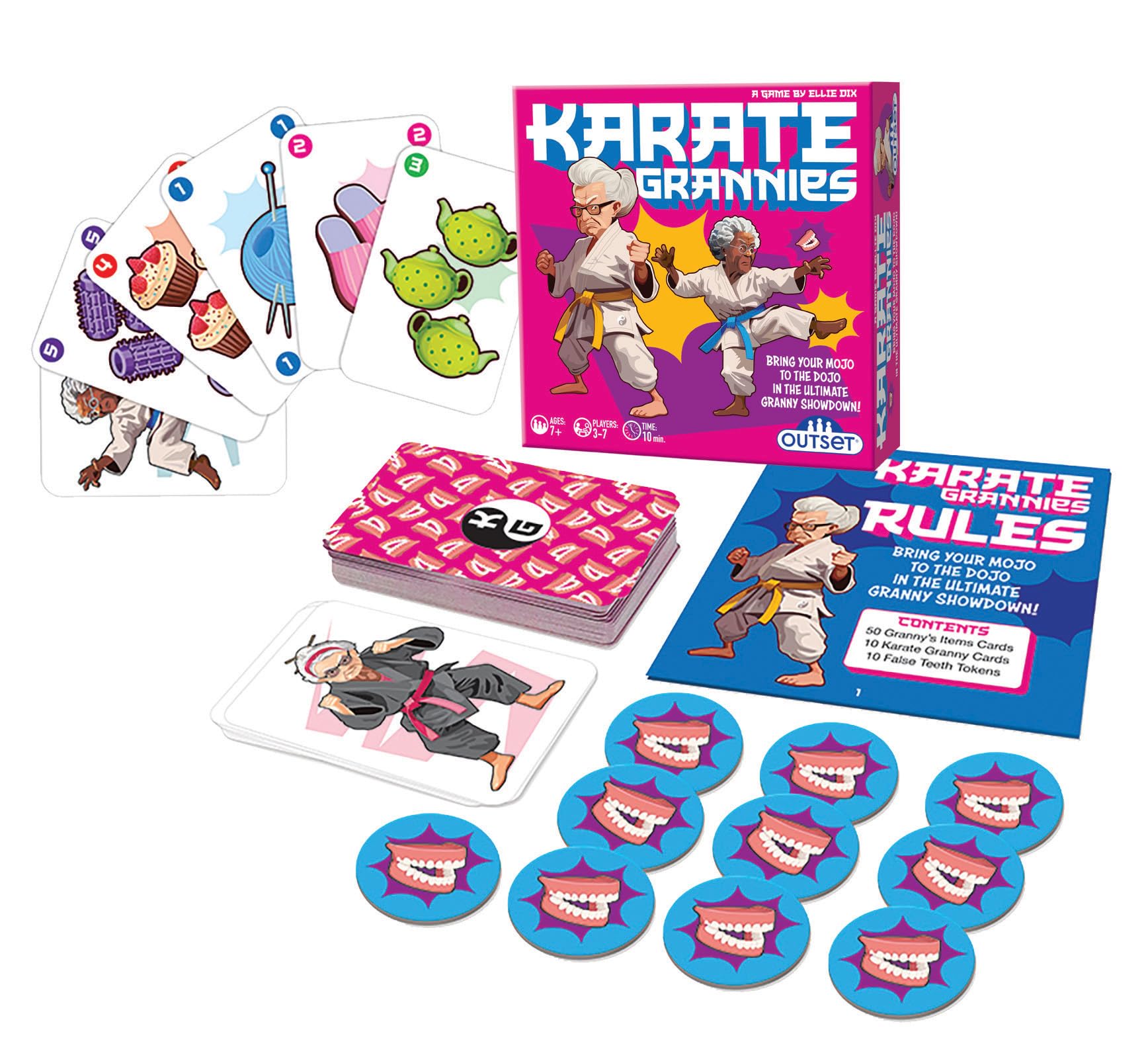 Karate Grannies Game