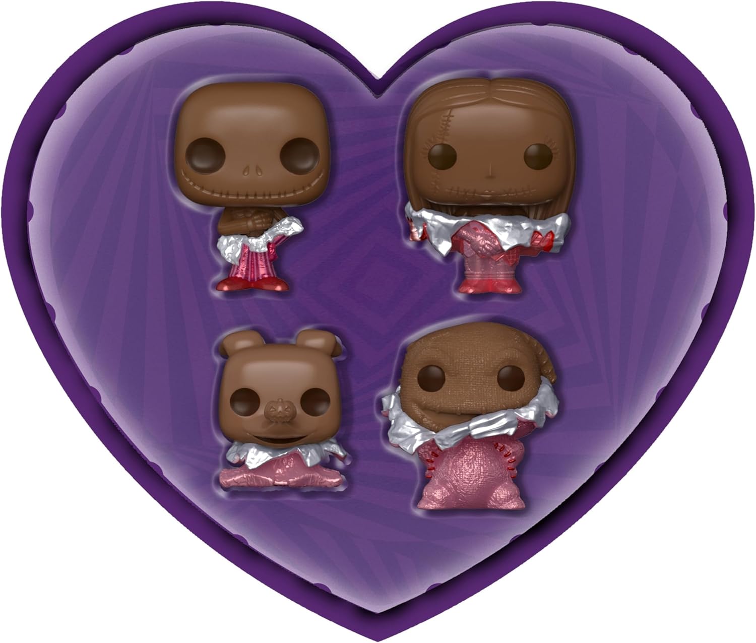 The Nightmare Before Christmas: Valentines Chocolate Box Funko Pocket POP! 4-Pack