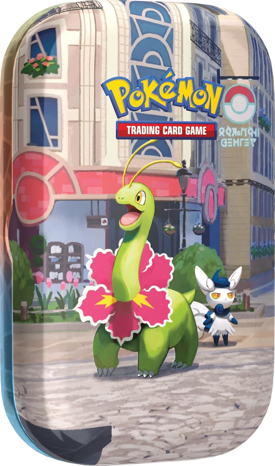 Pokemon TCG: Lumiose City Mini Tin - Meganium & Meowstic