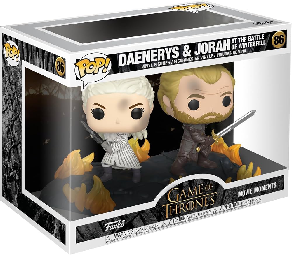 Game of Thrones Daenerys & Jorah Battle Funko Pop! Moment