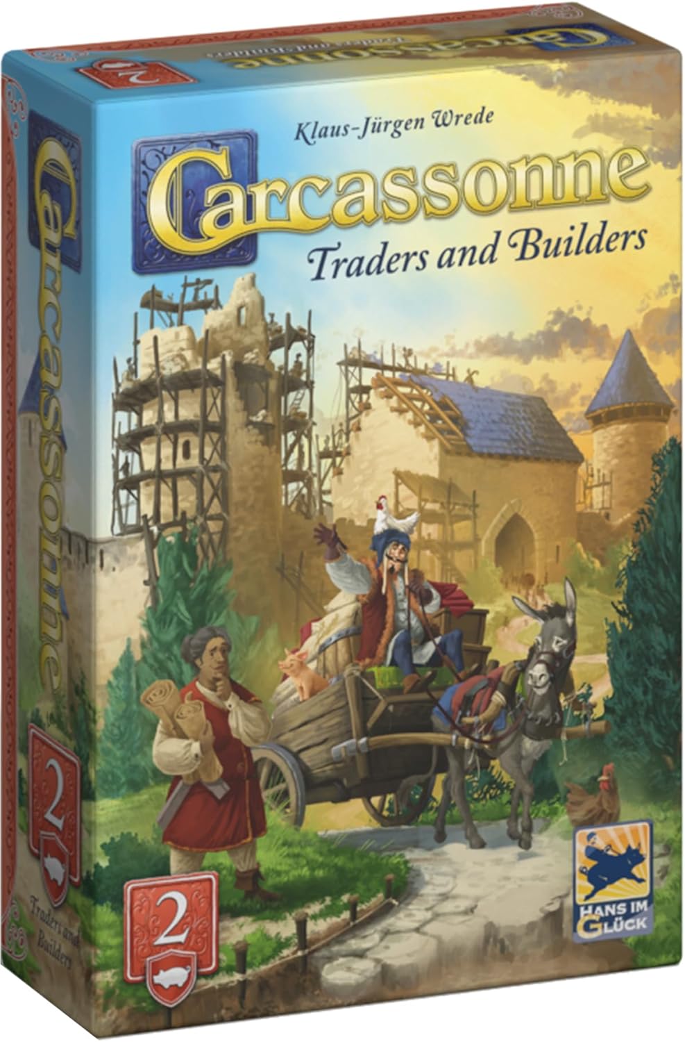 Carcassonne Traders & Builders Expansion #2 (2025 refresh)