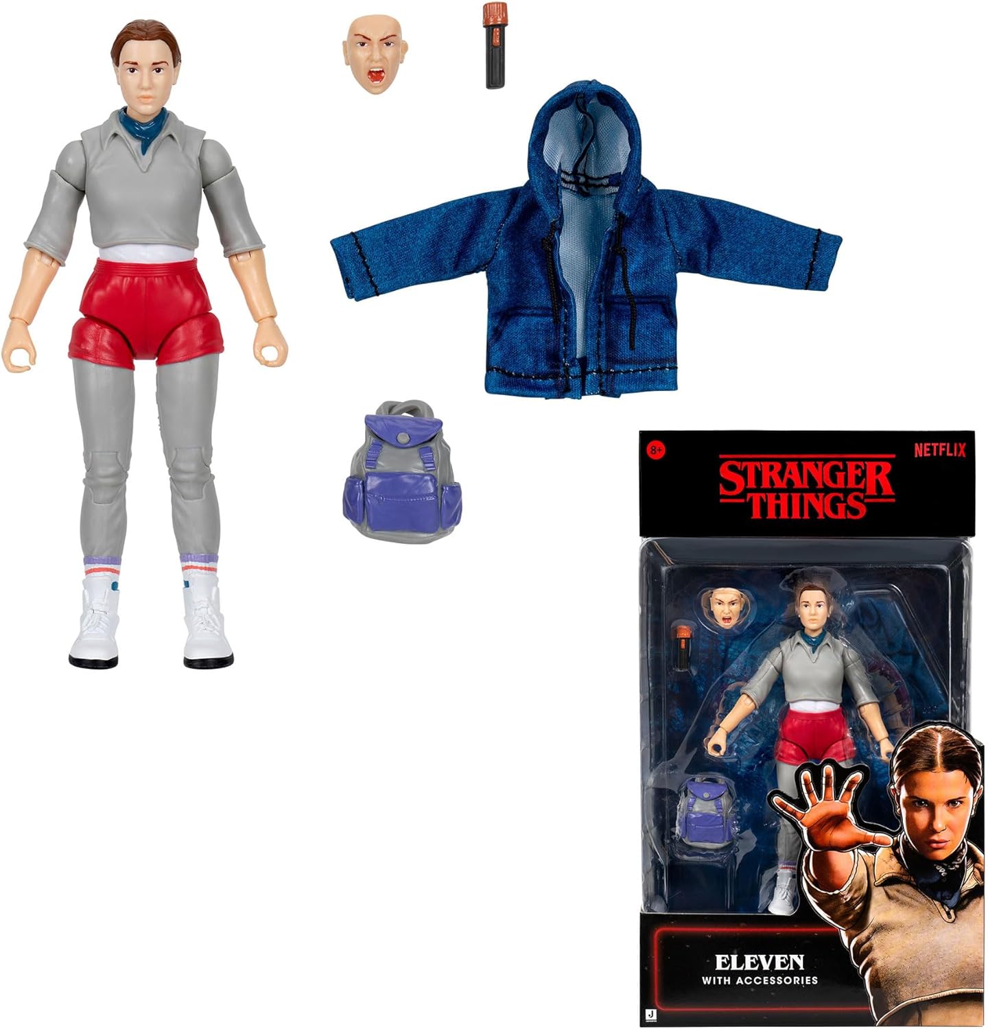 Stranger Things Upside Down Collection: Eleven 6 inch Figure