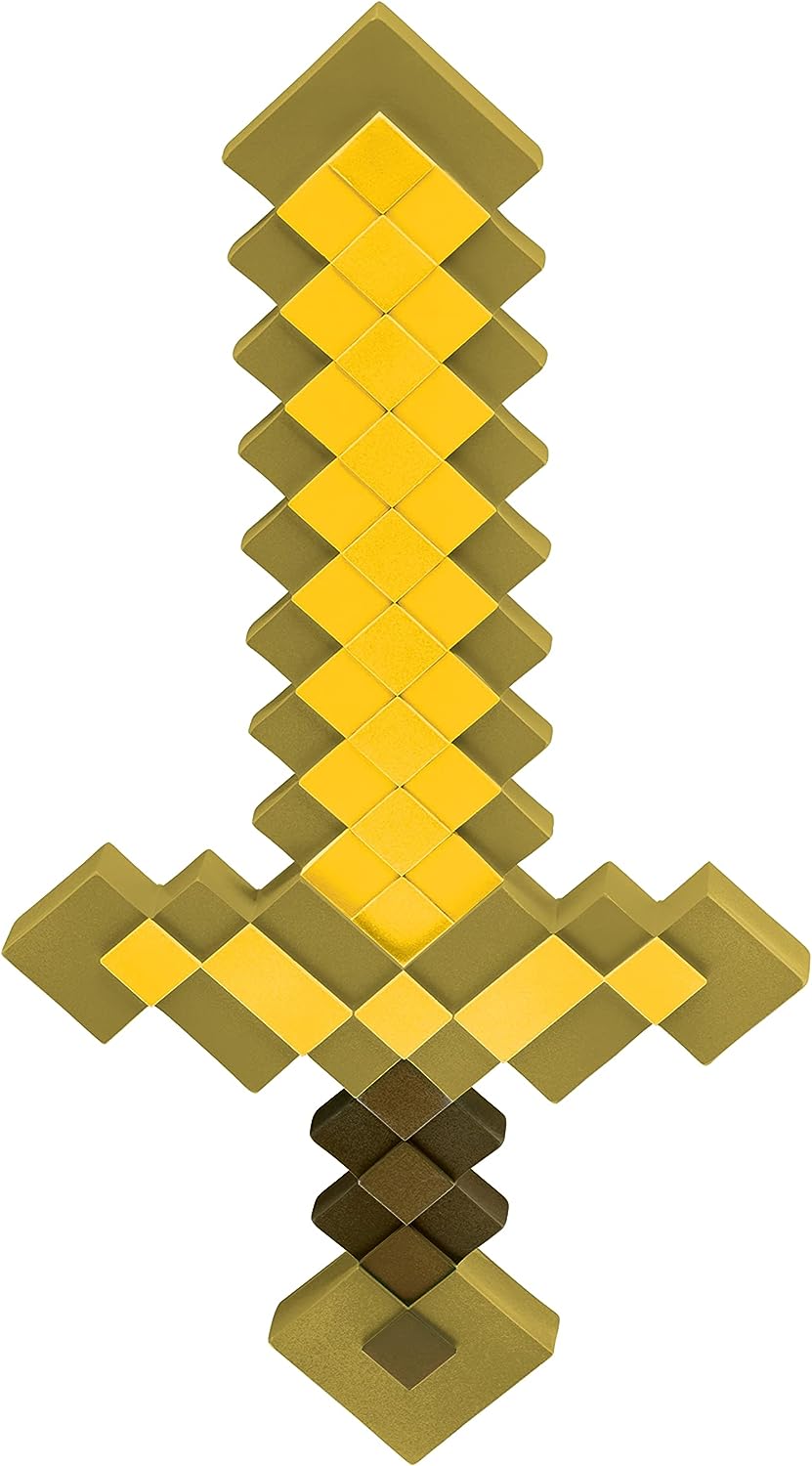 Official Minecraft Gold Sword