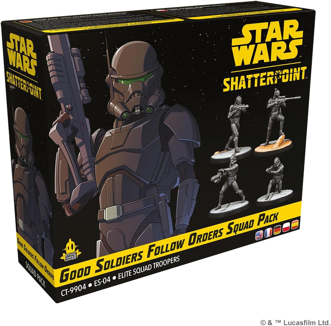 Star Wars Shatterpoint: Good Soldiers Follow Orders Squad Pack