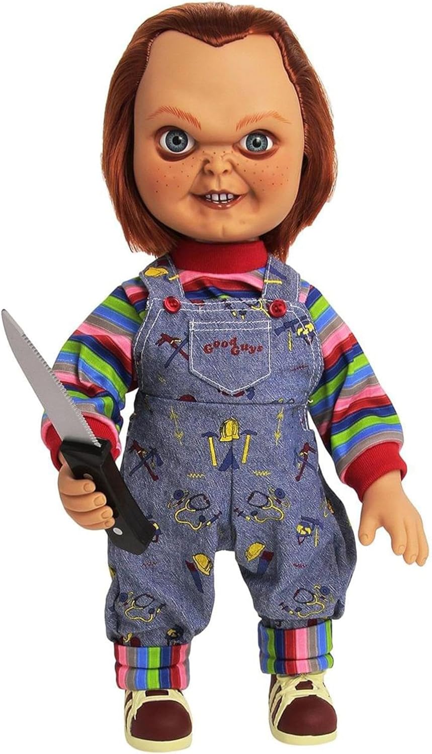 Child's Play Chucky 15-Inch Talking Sneering Mega Scale Figure