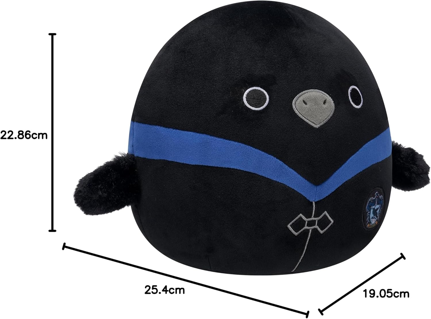 Squishmallows Harry Potter 10 inch plush: Ravenclaw Raven in Robe