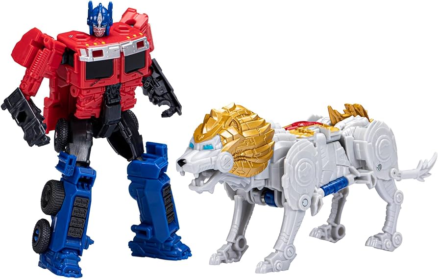Transformers Rise of the Beasts: Optimus Prime & Lionblade Figure 2-Pack