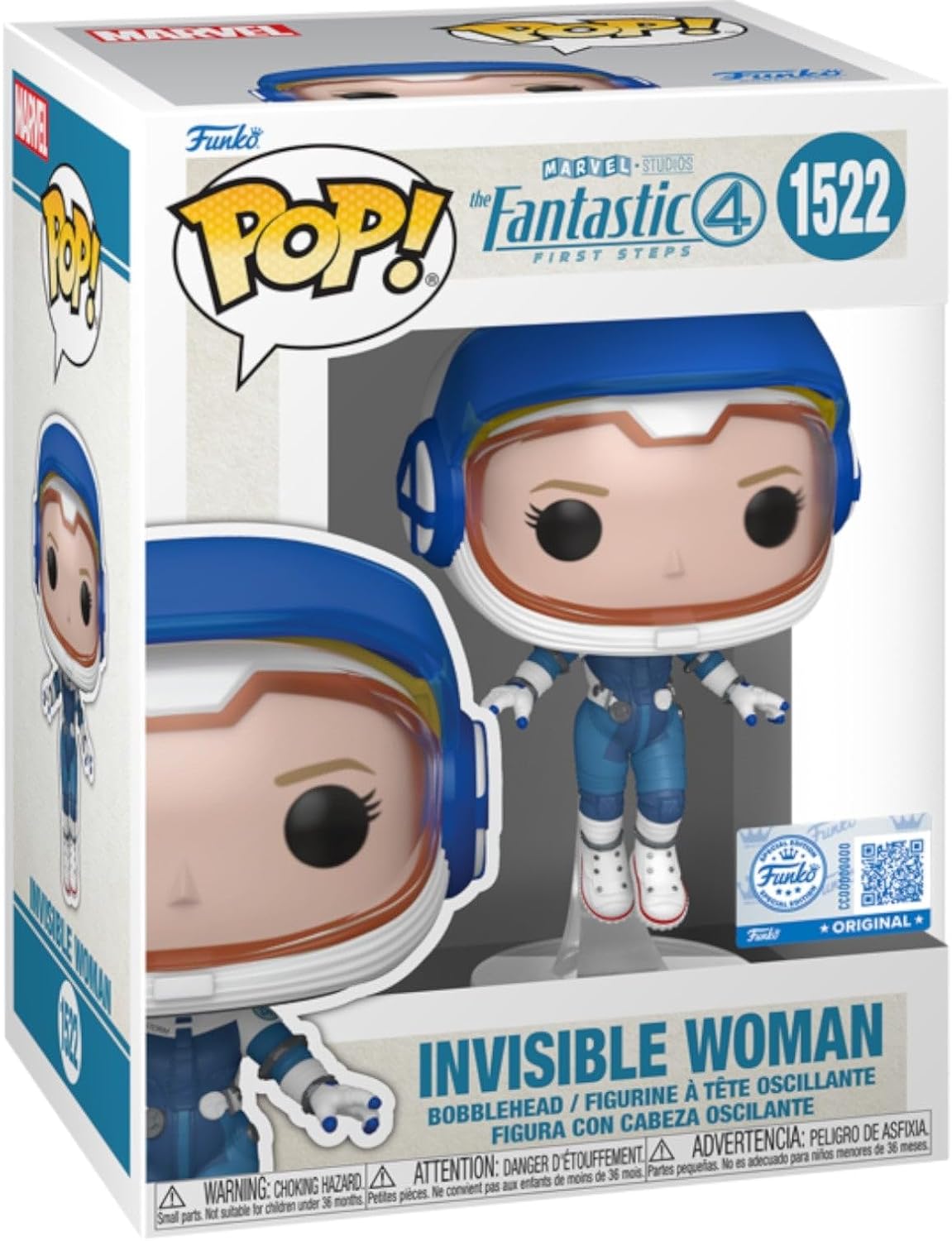 Marvel Fantastic 4: Invisible Woman (Astronaut) Funko POP! Vinyl