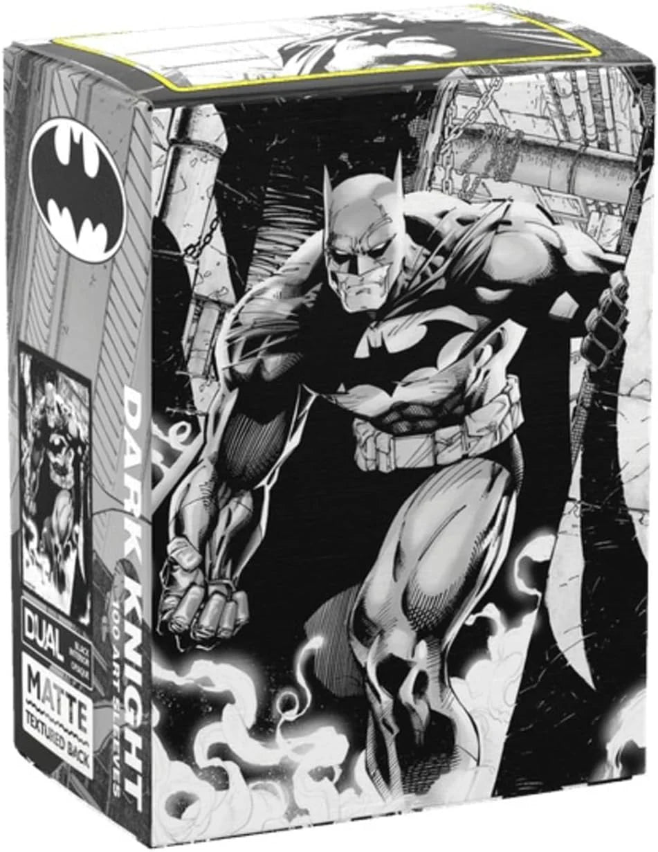 Dragon Shield Matte Dual Art Sleeves – Dark Knight (100 Sleeves)
