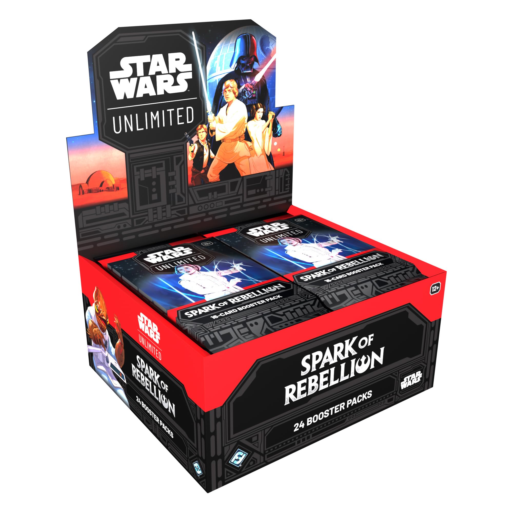 Star Wars: Unlimited Spark of Rebellion Booster Box (24 Sealed Packs)