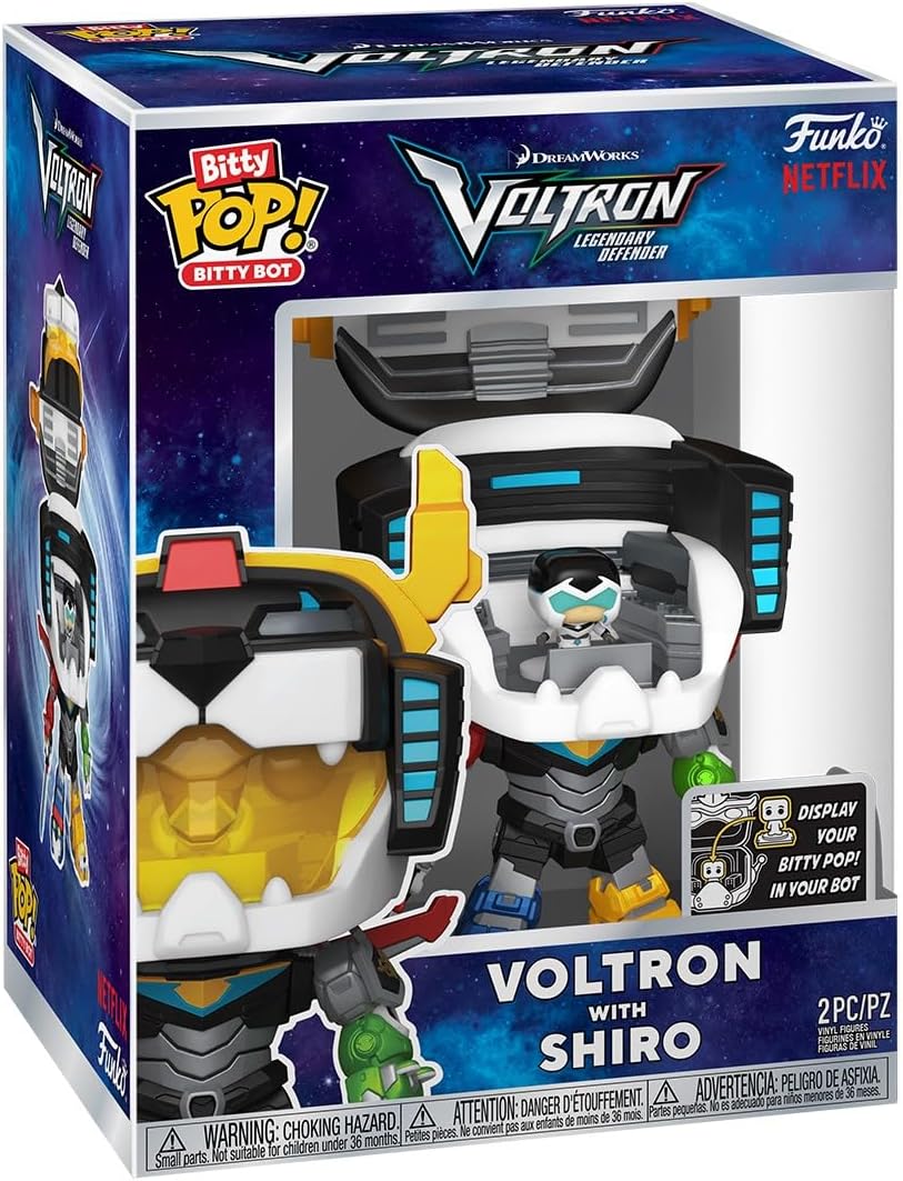 Voltron with Shiro Funko Bitty POP! Bot