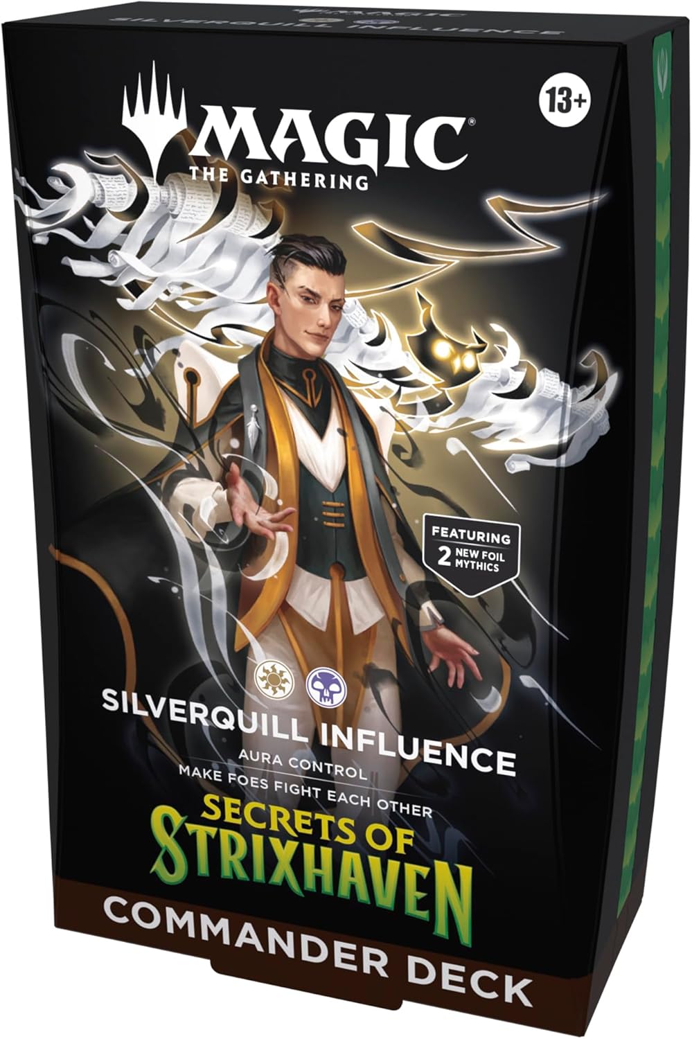 Magic the Gathering: Secrets of Strixhaven Silverquill Influence Commander Deck