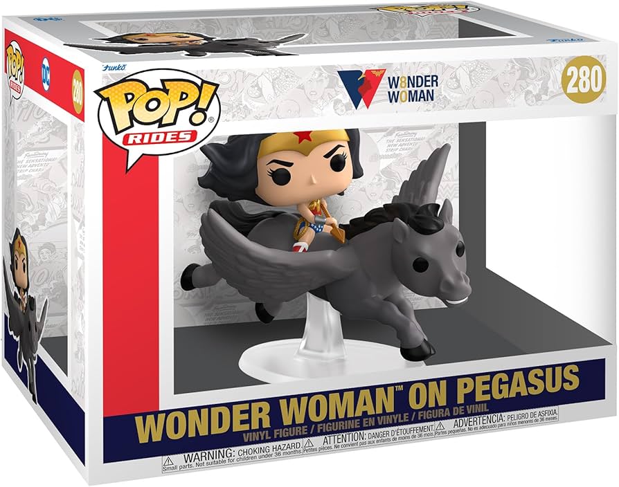Wonder Woman 80TH: Wonder Woman on Pegasus Funko POP! Rides