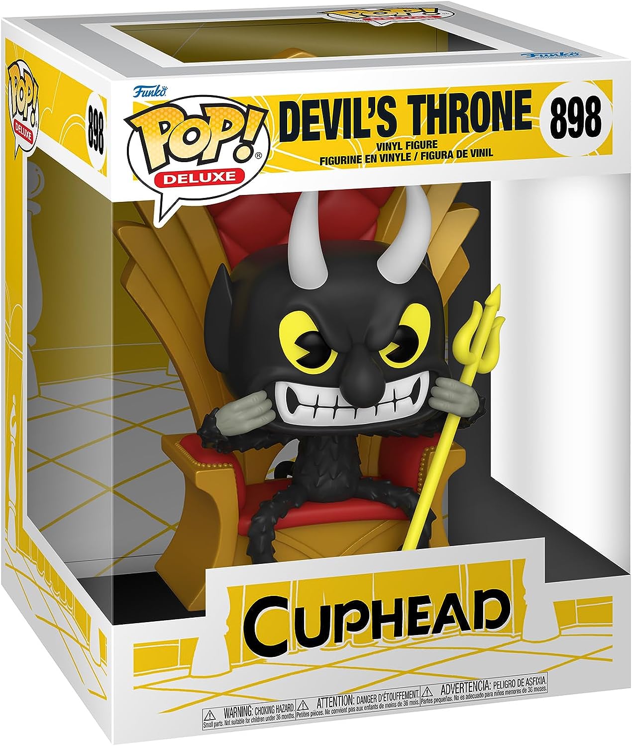Cuphead: Devil in Chair Funko Deluxe Pop! Vinyl