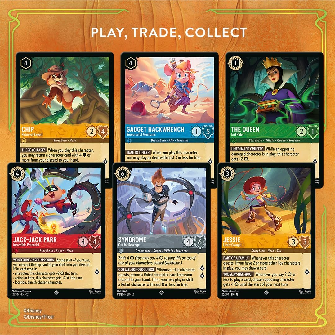 Disney Lorcana TCG: Wilds Unknown Booster Box (24 Packs)