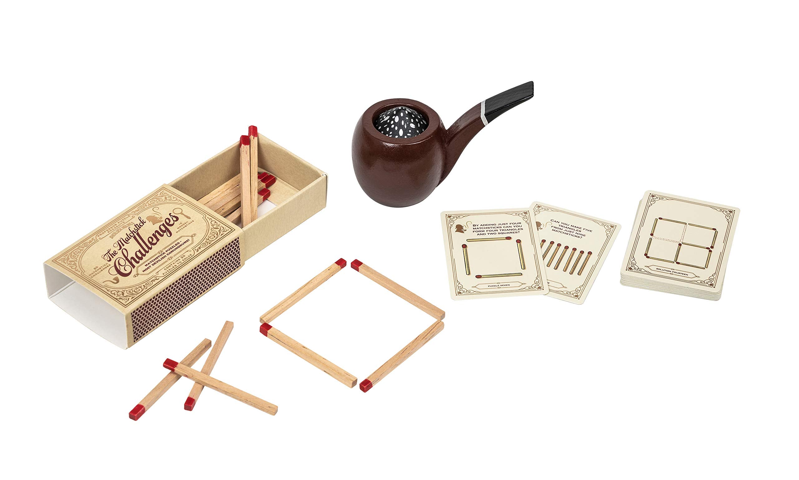 Professor Puzzle Sherlock Holmes: The Case of Smoking Pipe Puzzle