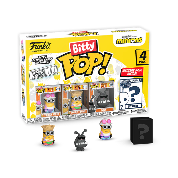 Minions Funko Bitty POP! 4-Pack Series 4