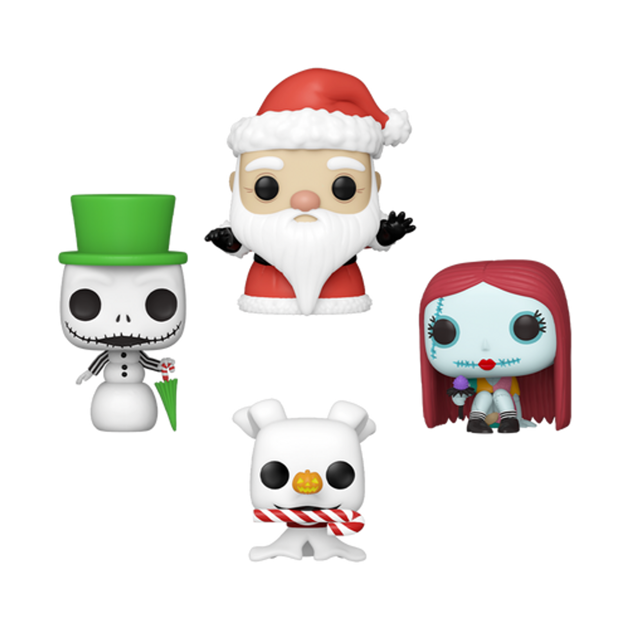 The Nightmare Before Christmas: Christmas Tree Holiday Box Funko Pocket POP! 4-Pack