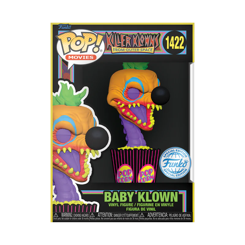 Killer Klowns From Outer Space: Baby Klown (Blacklight) Funko POP! Vinyl
