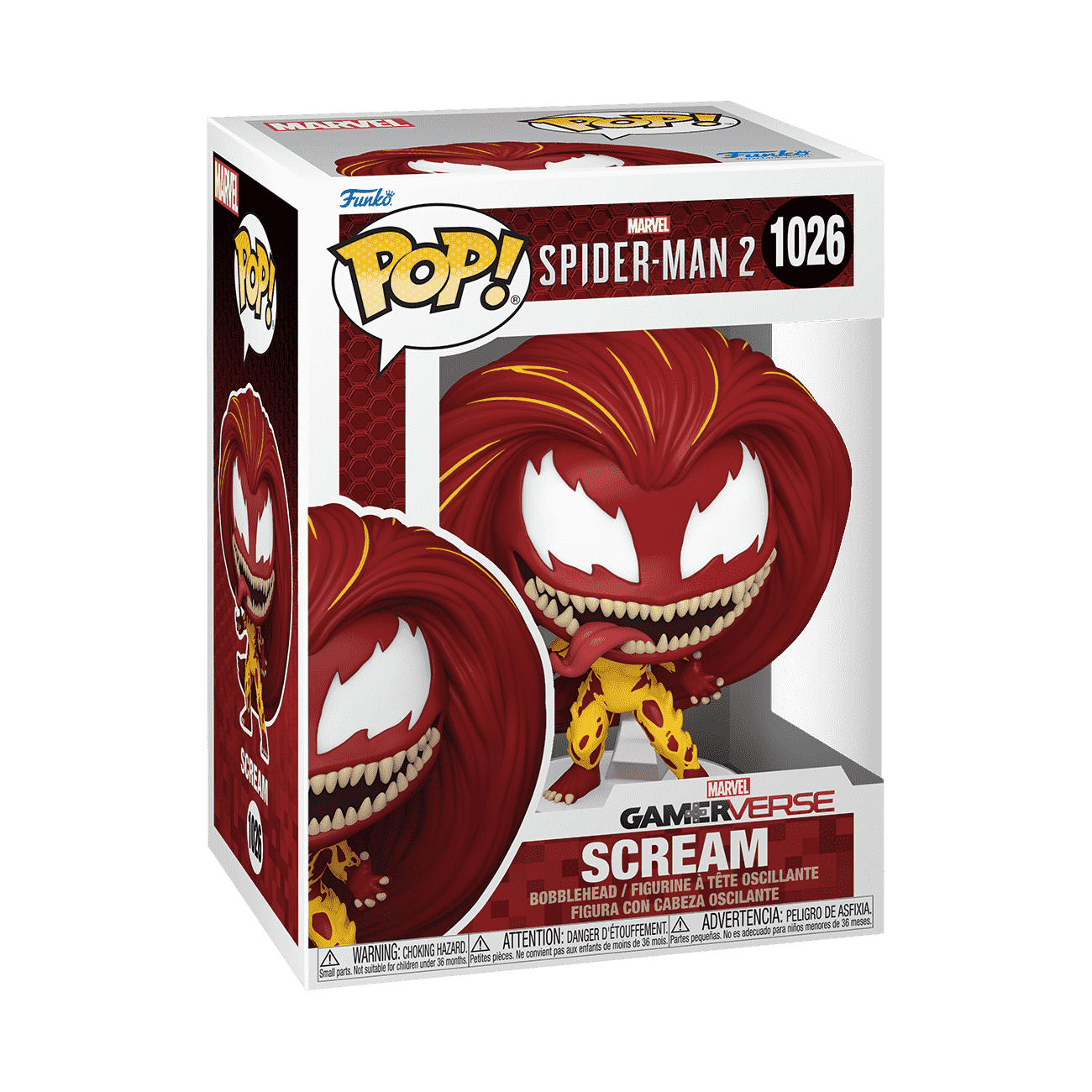 Games: Spider-Man 2: Scream Funko POP! Vinyl
