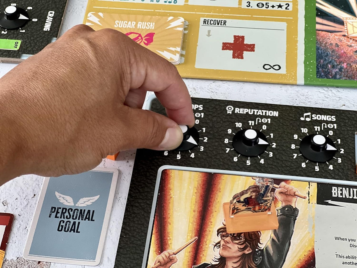 Rock Hard: 1977 Board Game