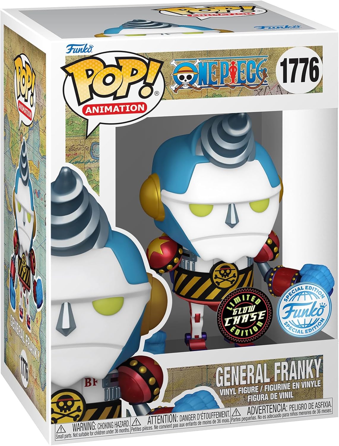 One Piece: General Franky (w/ Chase) Funko POP! Vinyl