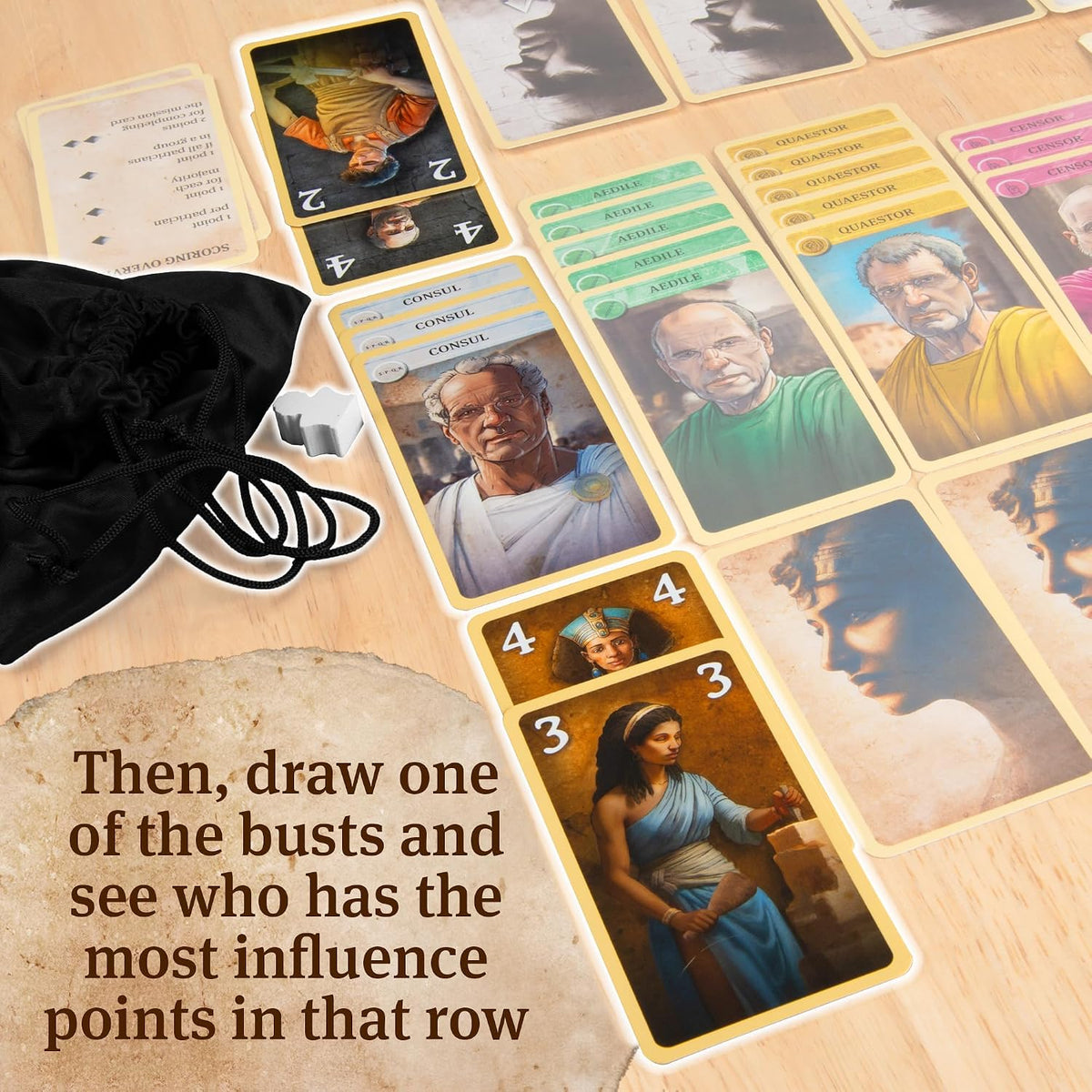 Caesar & Cleopatra Card Game
