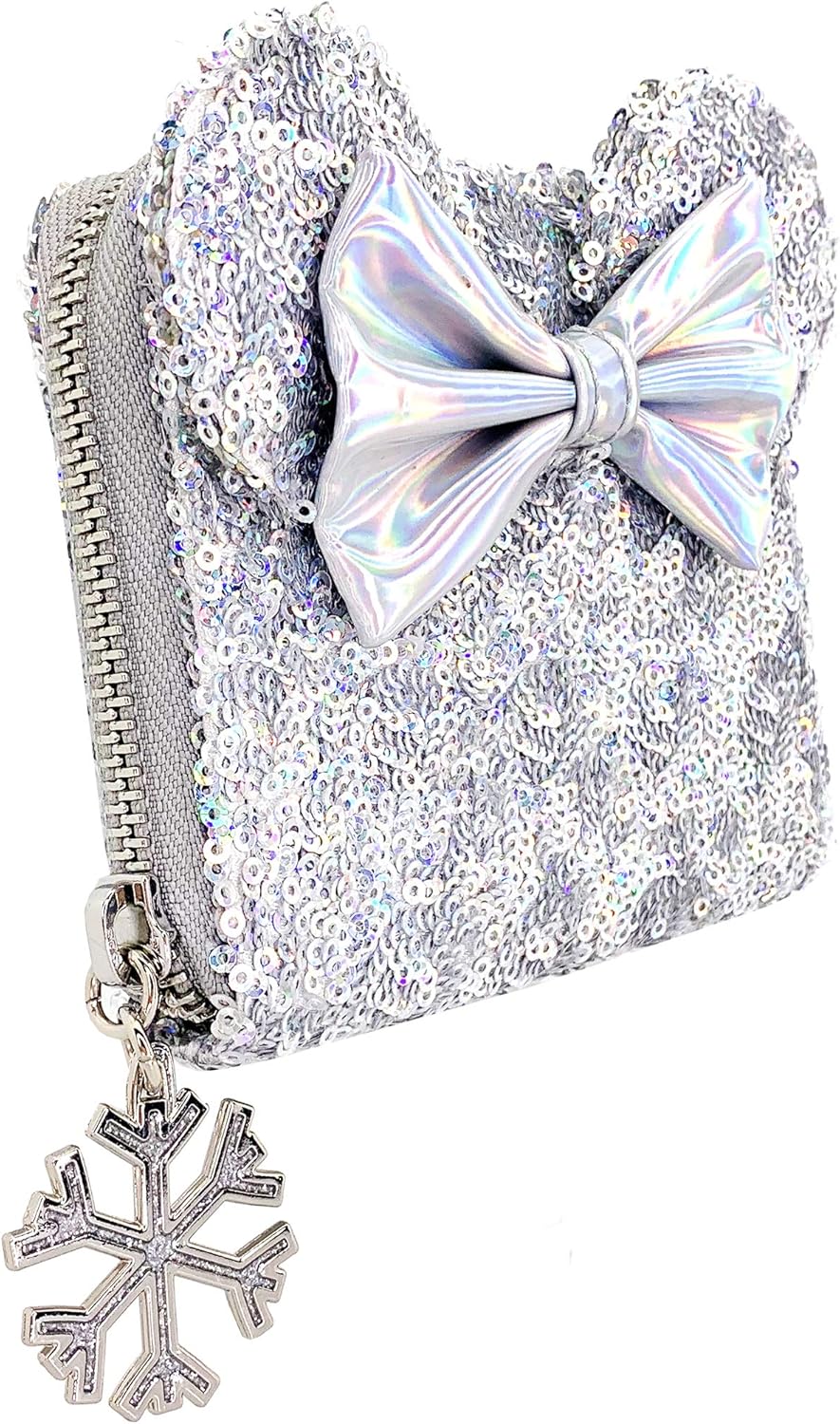 Loungefly x Disney: Holographic Sequin Minnie Mouse Wallet