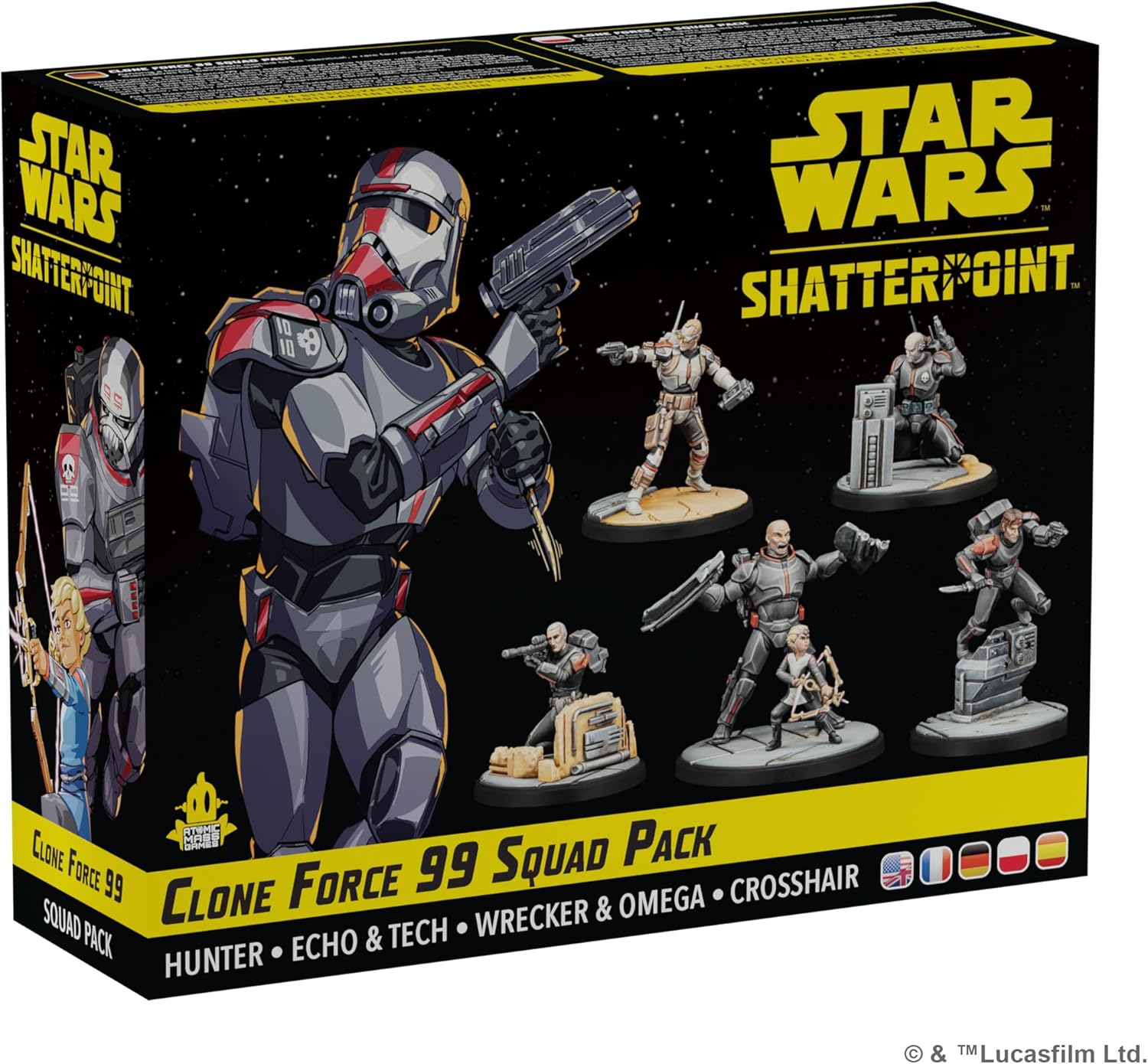 Star Wars Shatterpoint - Bad Batch Squad Pack