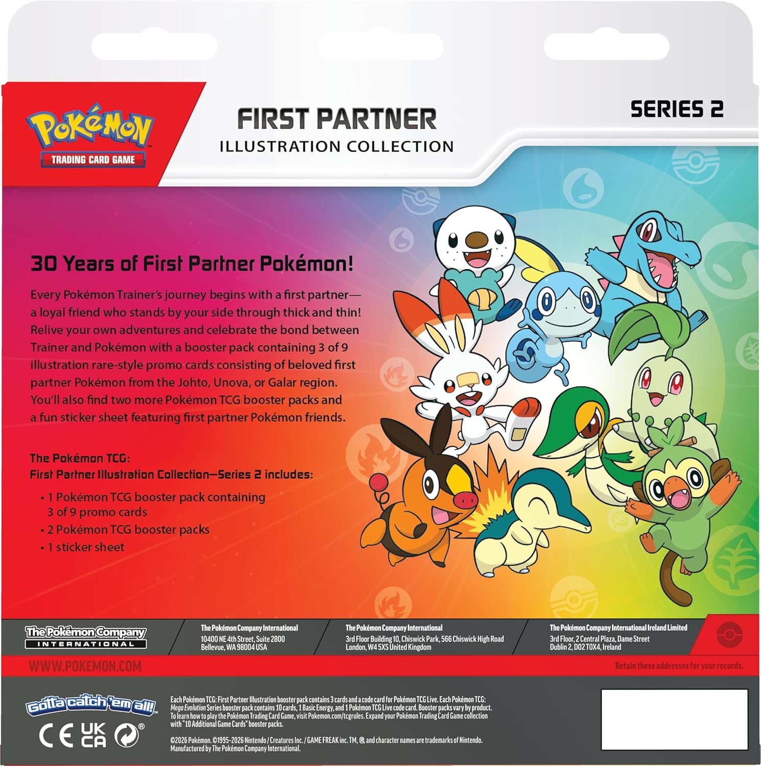 Pokemon TCG: First Partner Illustration Collection - Series 2