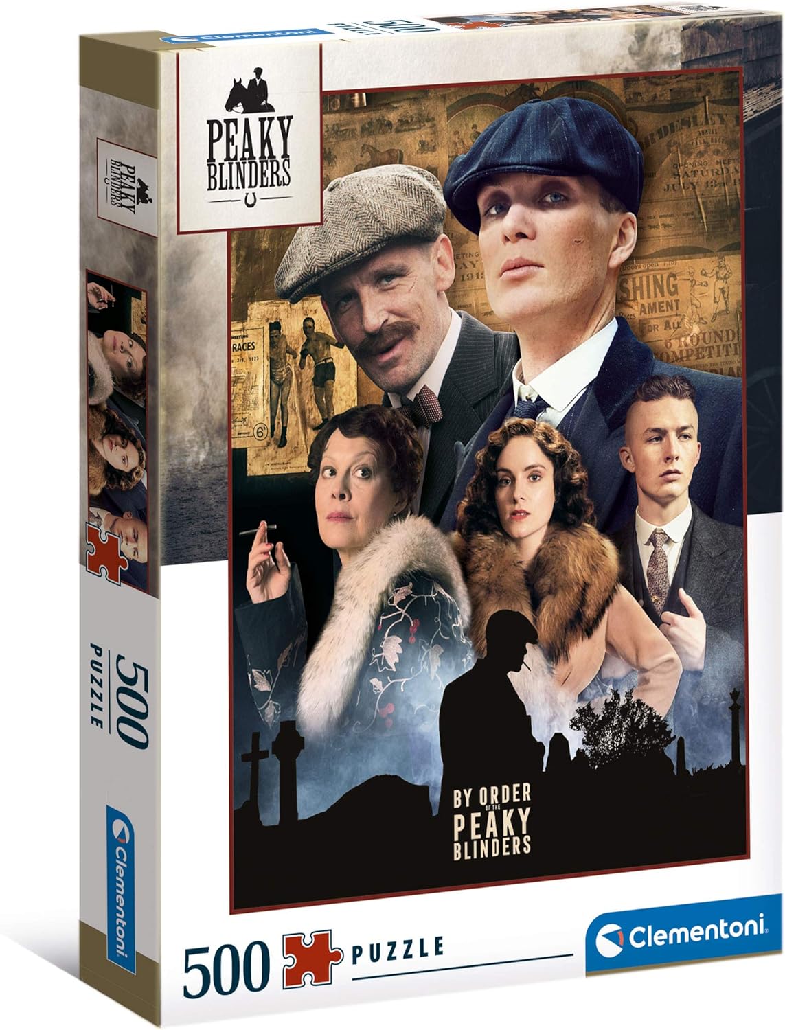 Clementoni - Peaky Blinders 500 Piece Jigsaw Puzzle