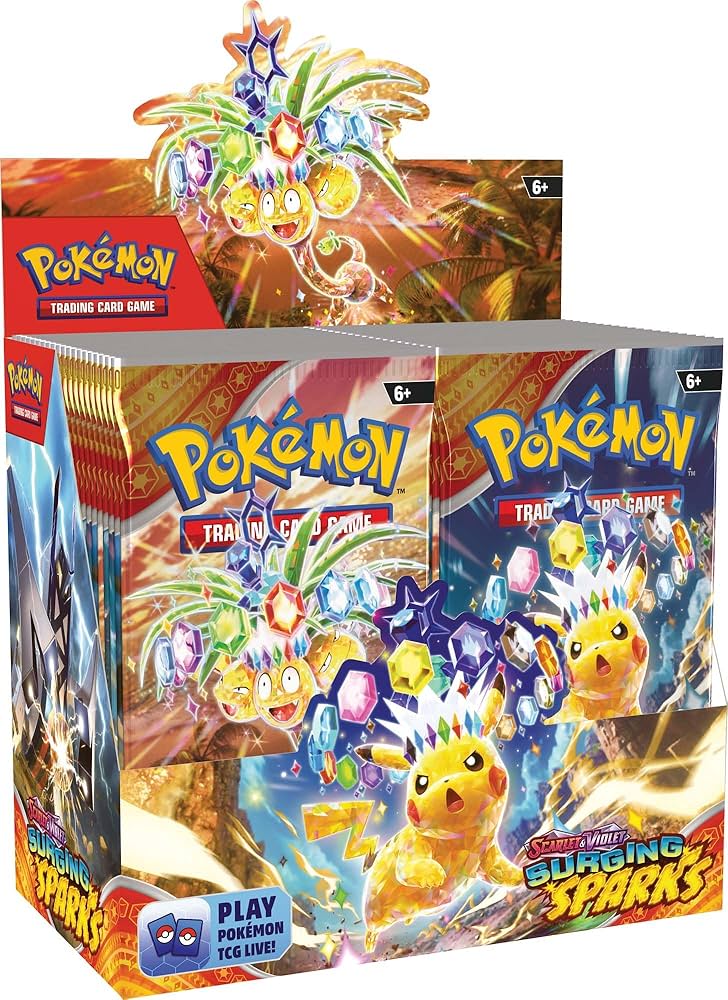 Pokemon TCG: Scarlet & Violet: Surging Sparks Booster Display Pack