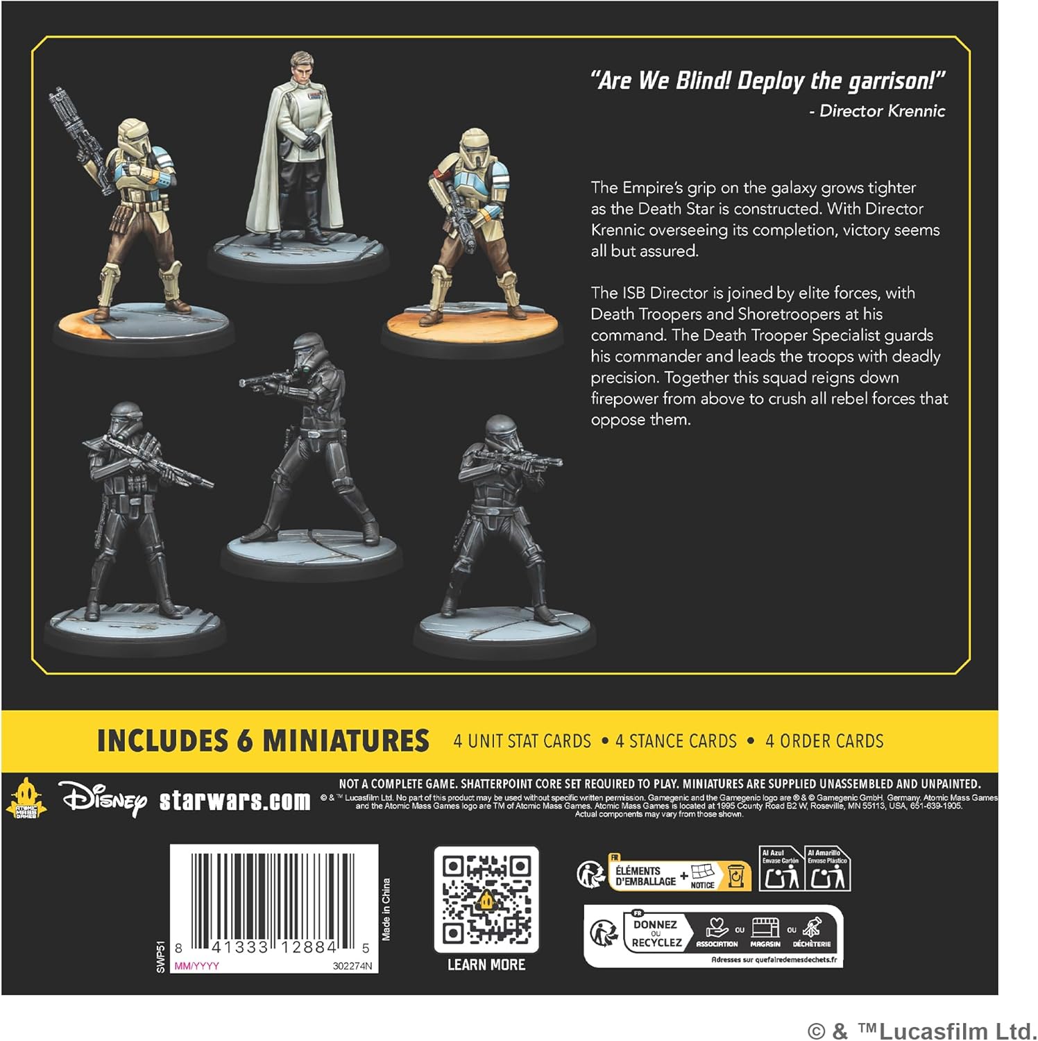 Star Wars Shatterpoint: Deploy the Garrison Squad Pack