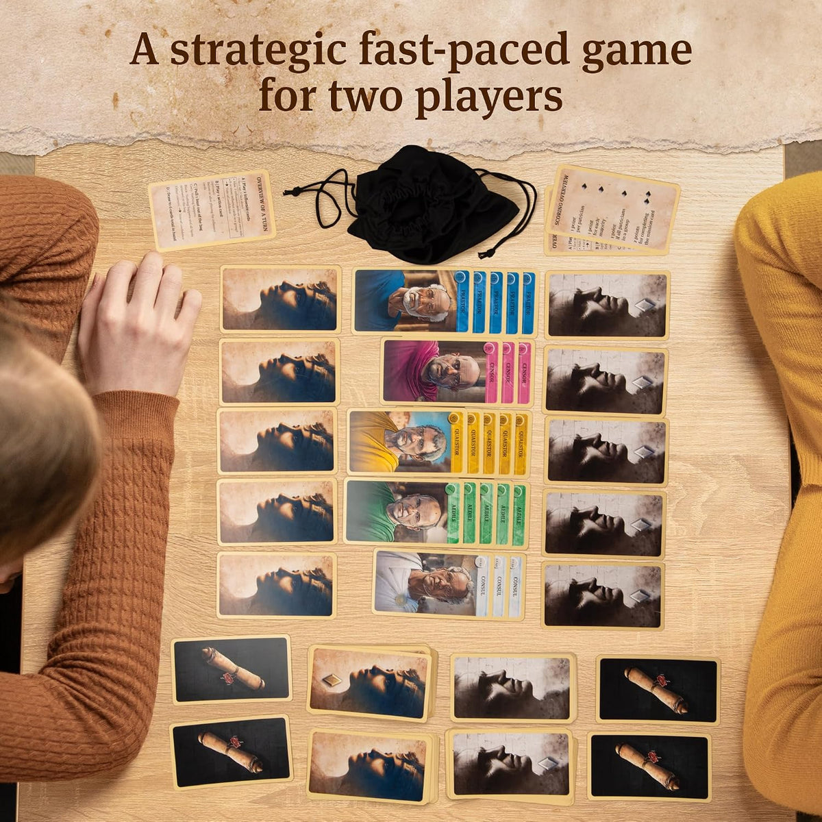 Caesar & Cleopatra Card Game