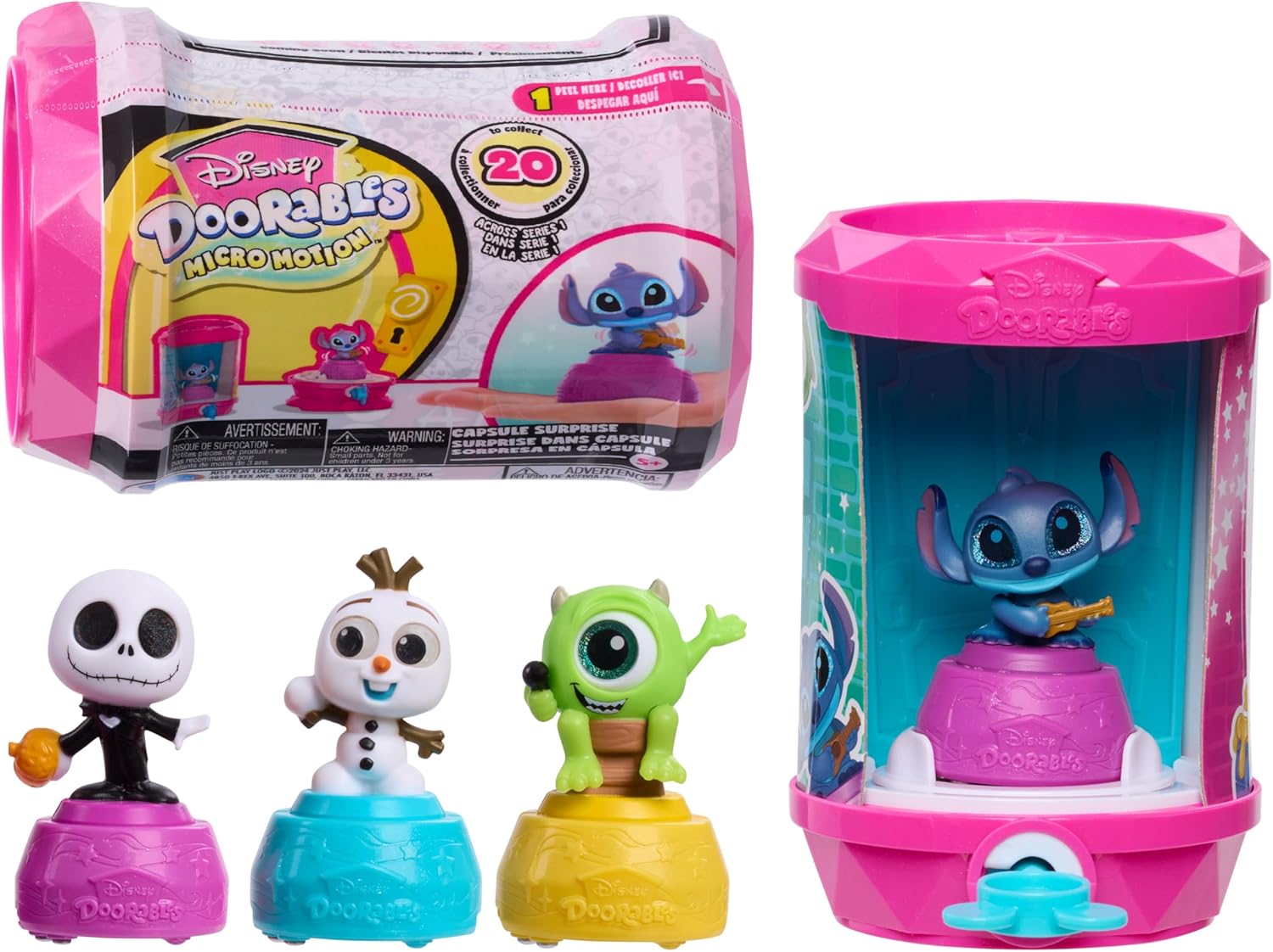 Disney Doorables Micro Motion Capsules (One figure supplied)