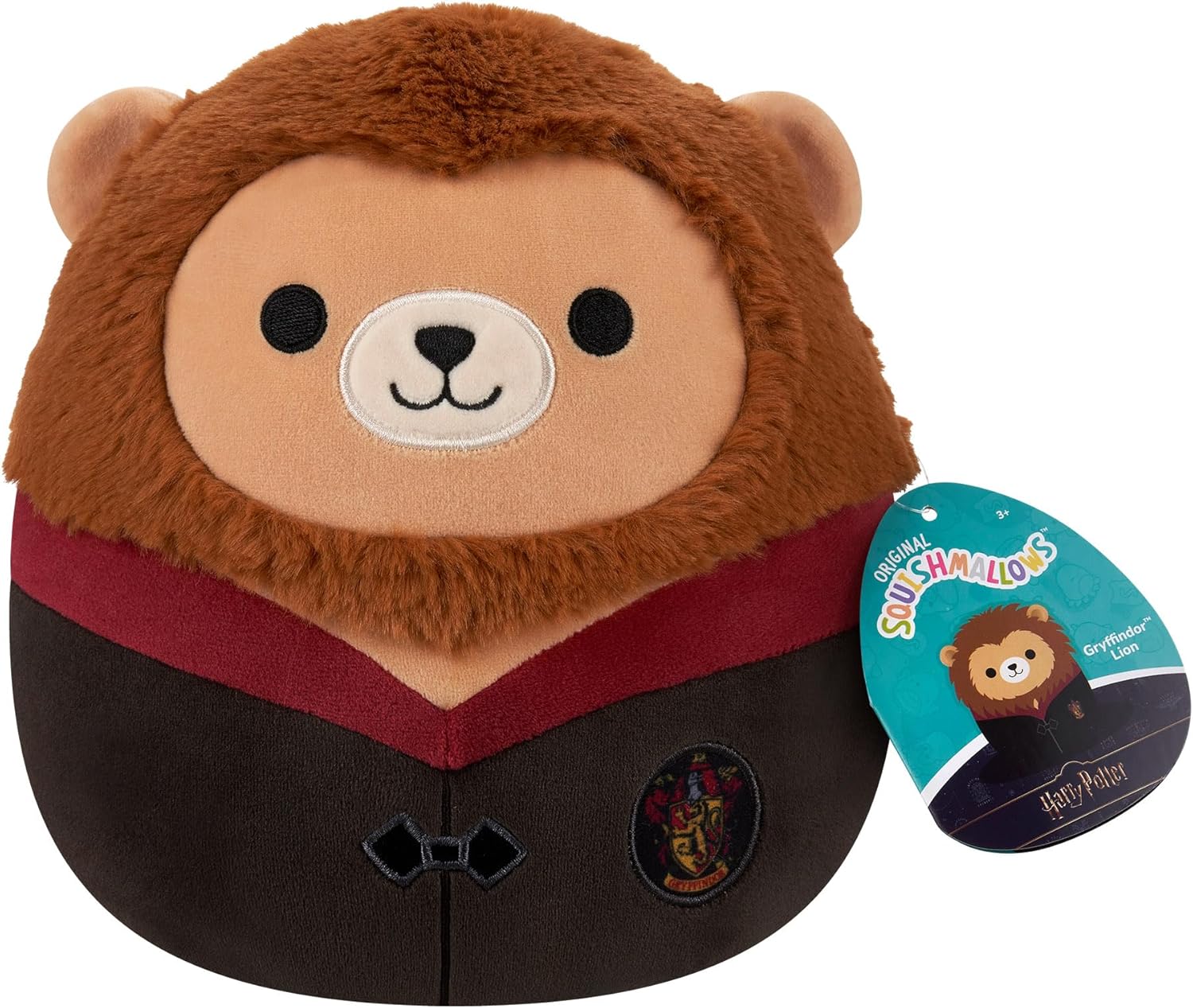 Squishmallows Harry Potter 8 inch plush: Gryffindor Lion in Robe