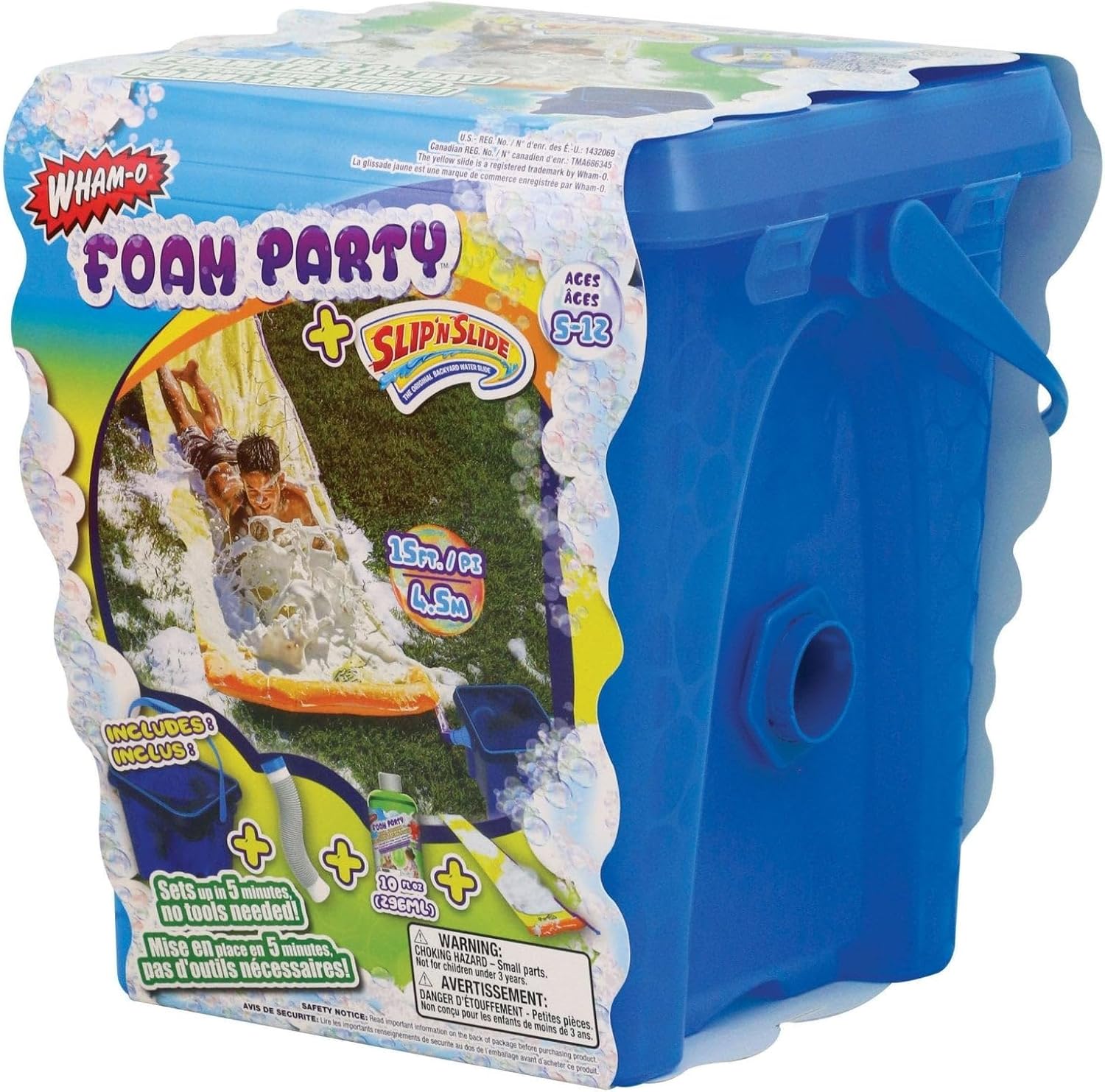 Wham-O Foam Party + Slip N Slide