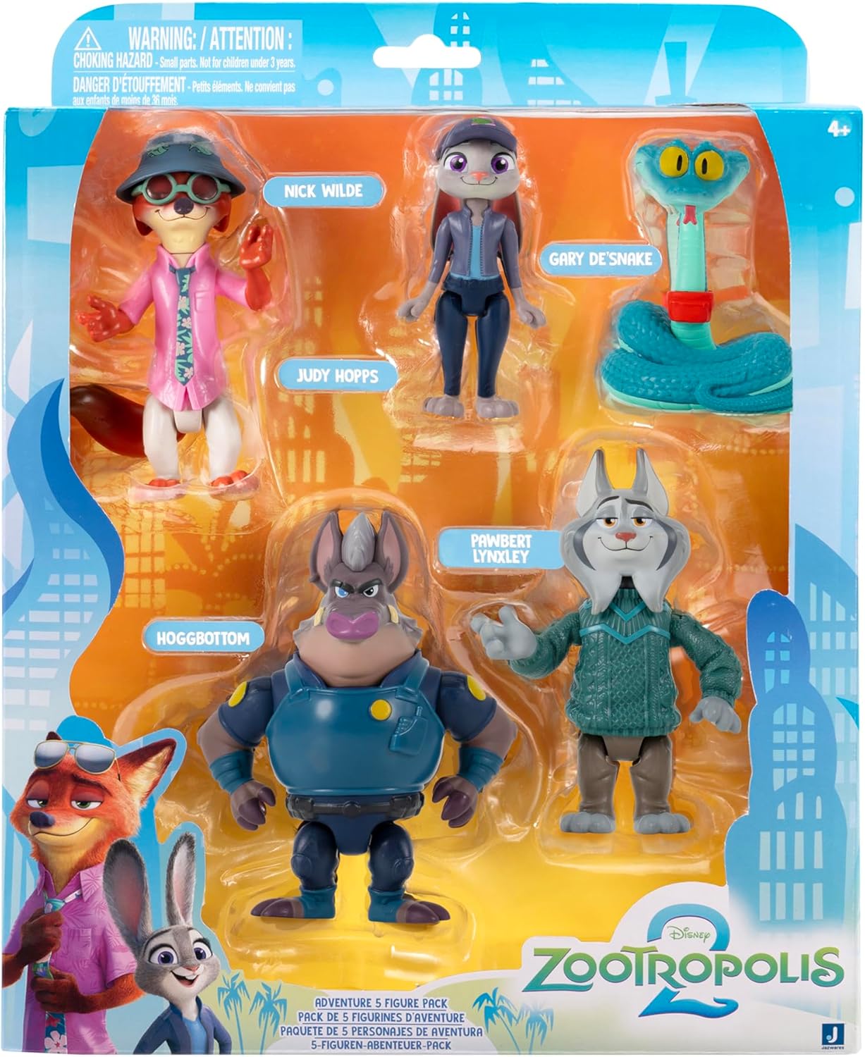 Disney's Zooptropolis 2: Articulated 3" Figure 5-Pack