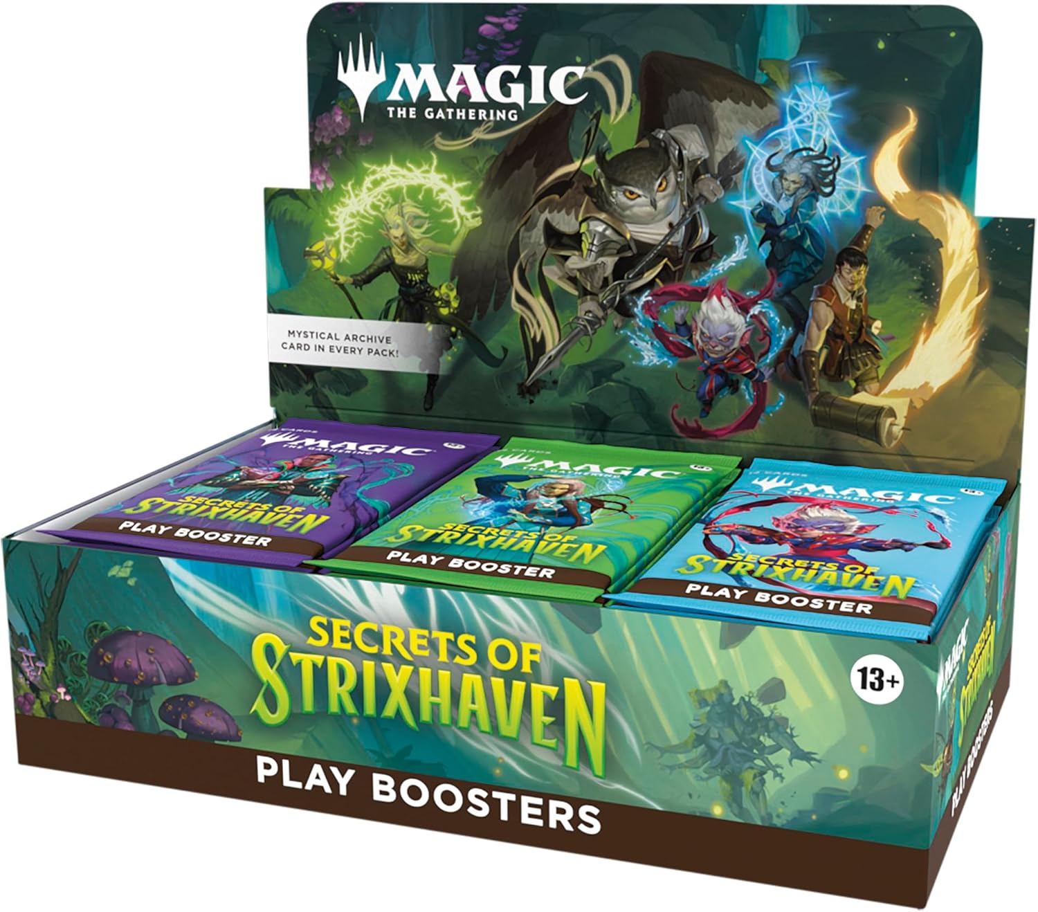 Magic the Gathering: Secrets of Strixhaven Play Booster Display Box (30 packs)