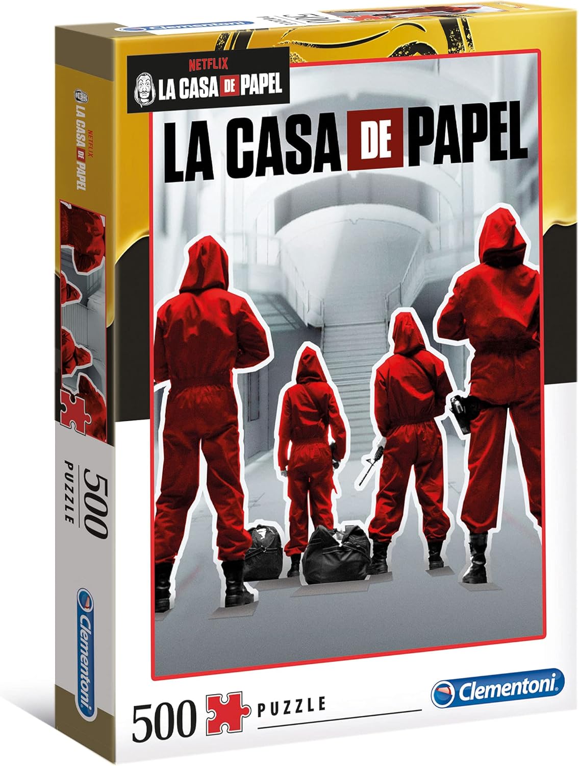 Clementoni - La Casa De Papel 500 Piece Jigsaw Puzzle