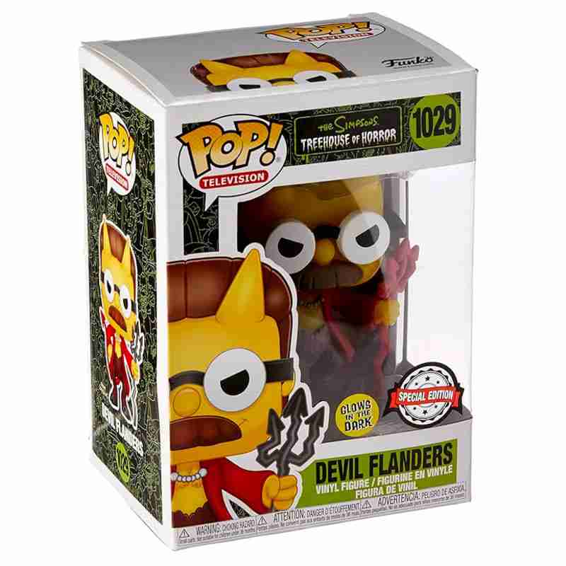 The Simpsons: Devil Flanders (Glow in the Dark) Funko POP! Vinyl