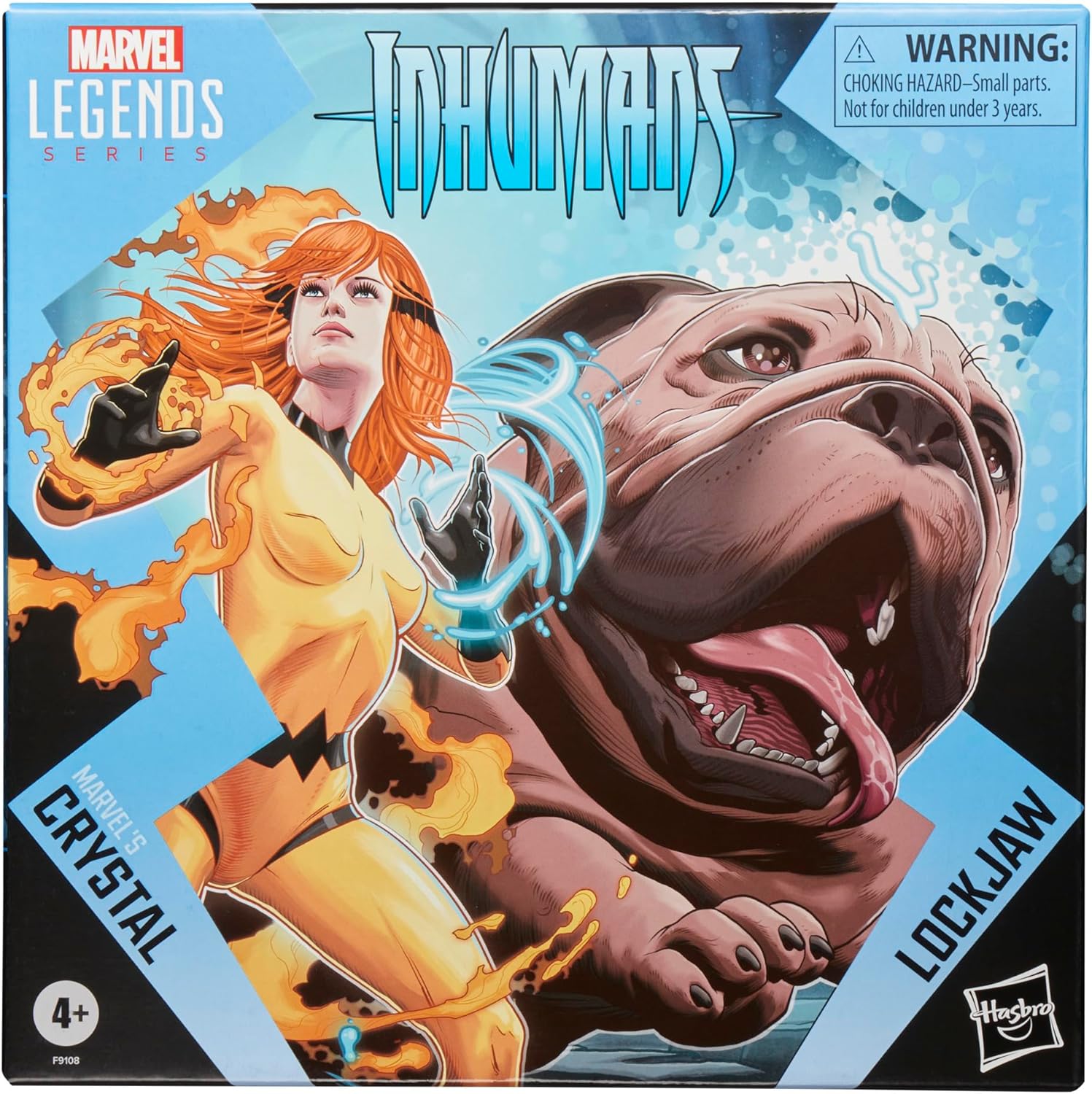 Marvel Legends Series: Inhumans - Crystal + Lockjaw