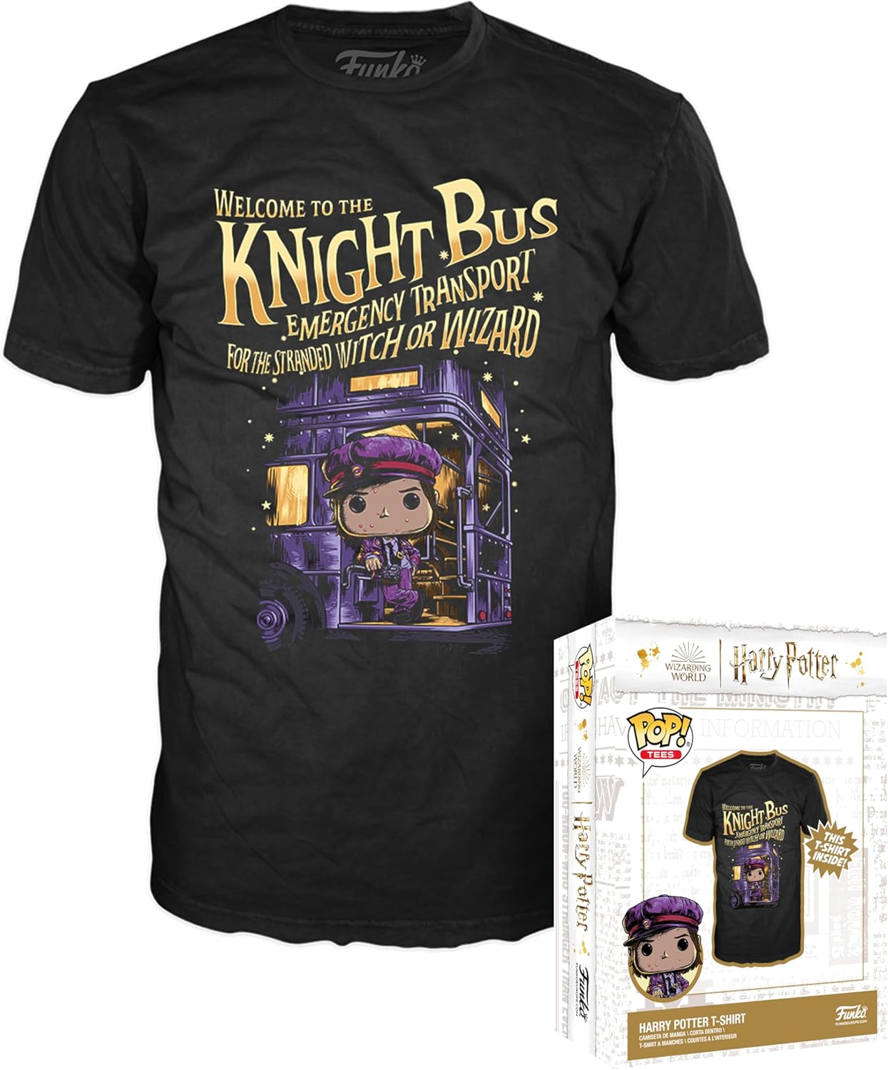 Harry Potter: Prisoner of Azkaban - Stanley Shunpike Funko Boxed Tee (Medium)