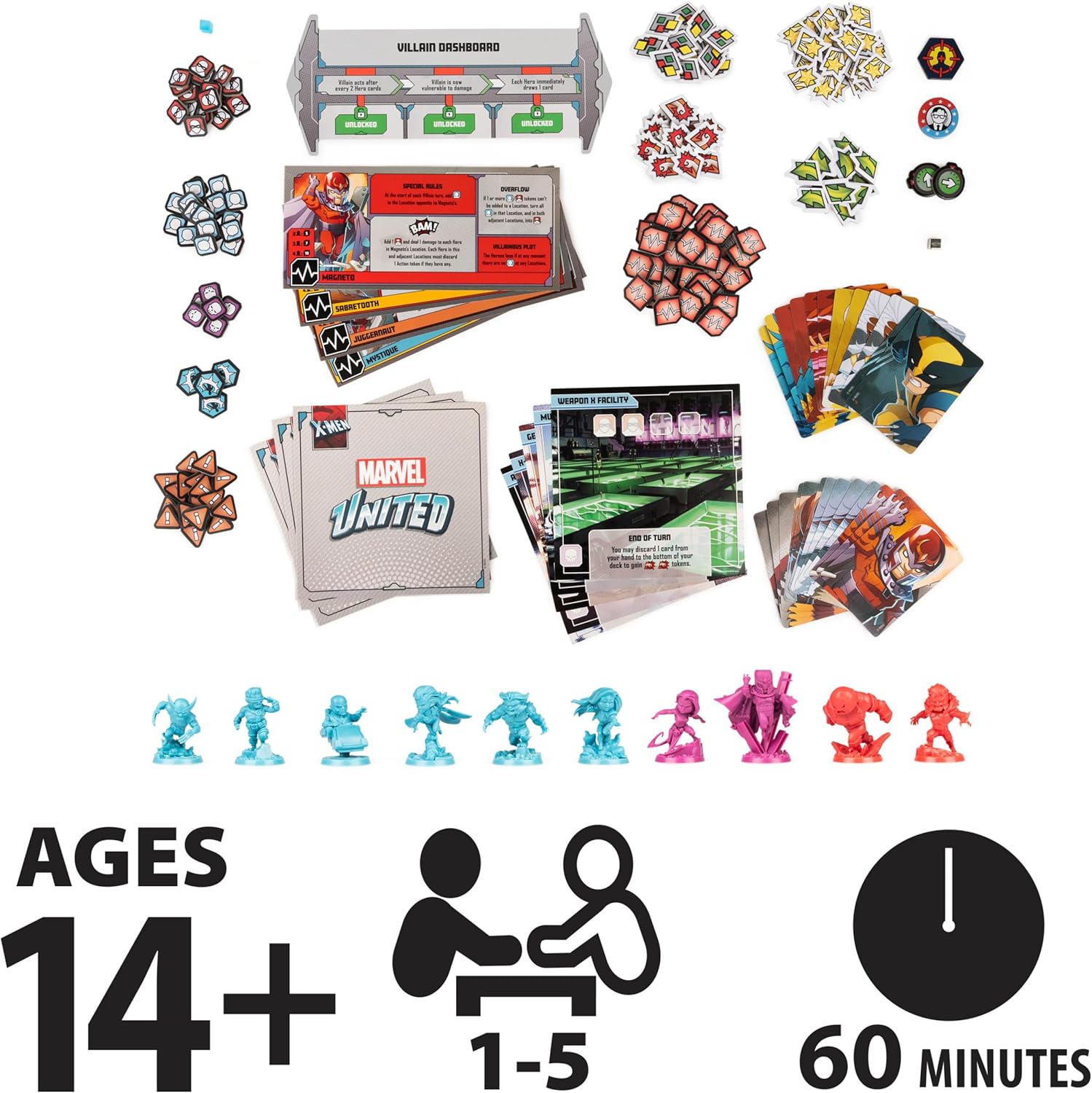 Marvel United: X-Men Board Game