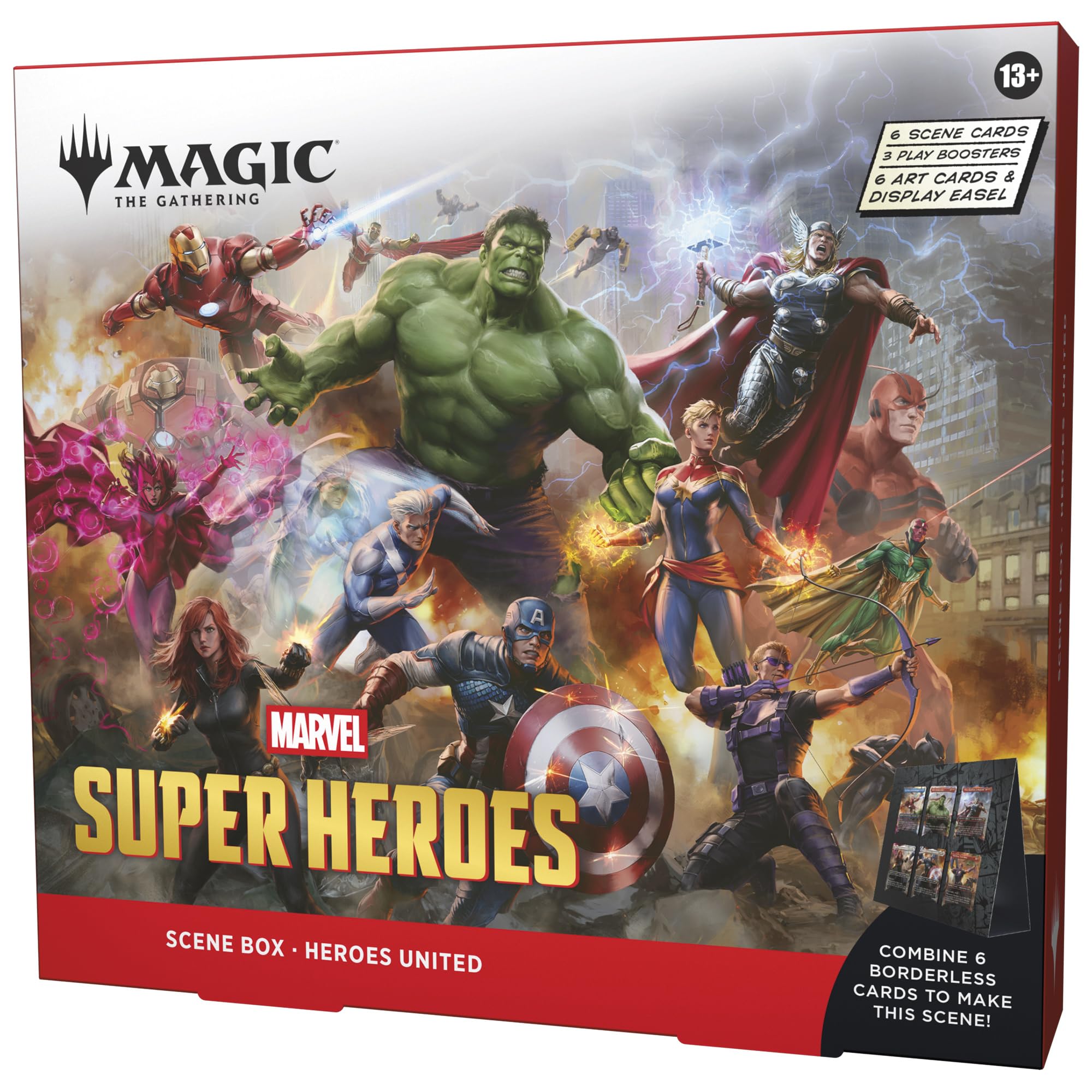 Magic the Gathering: Marvel Super Heroes Scene Box - Heroes United